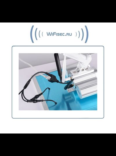 Автономная WiFi/LAN видеокамера с возможностью работы по СИМ карте (4G-LTE), встроенный видеорегистратор (DVR) с памятью 16 Гб. Full HD. 2 Mp (IPC View)