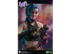 ПРЕДЗАКАЗ - Джинкс (Аркейн, League of Legends)  - Коллекционная ФИГУРКА 1/6 scale BOOM GIRL Deluxe Edition (ot021) - Onetoys ?ЦЕНА: 30600 РУБ.?