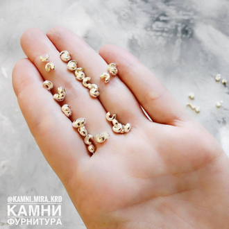 Маскировочные кримпы ЛЮКС 3/4/5 мм, покрытие  в описании, цена за пару