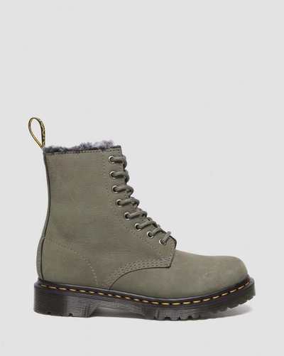 Ботинки Dr Martens 1460 Serena Grey зимние