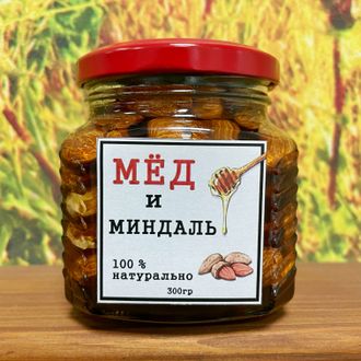 Мёд с миндалем 300 г