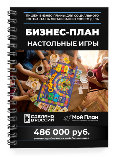 Бизнес-план для социального контракта в 2022 г Ниша: Клуб настольных игр. Форма: Самозанятость.