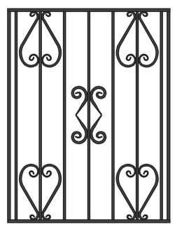 ОКОННАЯ РЕШЕТКА арт.РК-05