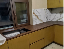 Столешница из массива дерева проект №521