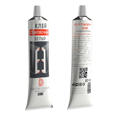 ST-1/Клей стыковочный белый DECOR-DIZAYN 80 мл