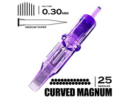 25 CMMT/0.30 - Curved Magnum Medium Taper "MAST PRO"