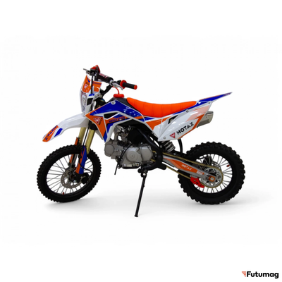Питбайк MOTAX MX 125 Белый-оранжевый
