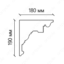 Карниз орнаментальный SK63N (наборный)