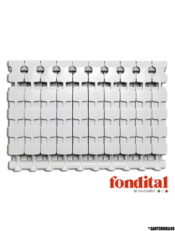 Радиатор алюминиевый секционный Fondital MASTER B3 500/100 6 9 10 12 секций