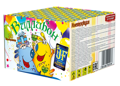 Батарея салютов ВИЛЛИБОН (0,6" / 36 залпов)