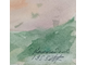 "Пейзаж" бумага акварель Чайко И.М. 1940-е годы