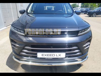 Защита переднего бампера d60 для CheryExeed LX (2022-...)