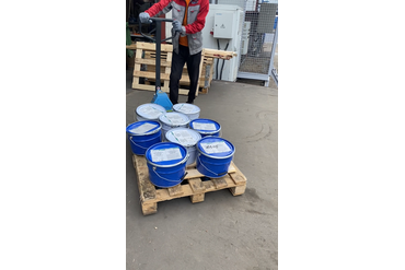 Для изготовления форм и оснасток было закуплено 80 кг. полиуретана высокого качества.