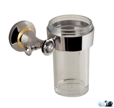 Дозатор Schach WILDBAD для жидкого мыла, настенный, с крупными кристаллами