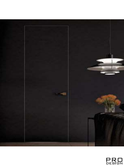 Алюминиевый короб для скрытых дверей Pro Design Revers RAL 9003