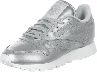 Reebok Classic Серебристые с блеском (36-40)Арт. 305MF-A