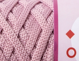 Розовый  ИРИСКА полиэфирный шнур без сердечника 5 мм 100 м