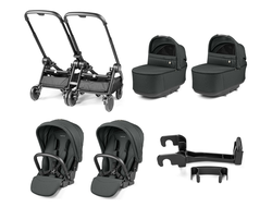 Коляска 2в1 для двойни Peg Perego City Loop Metal