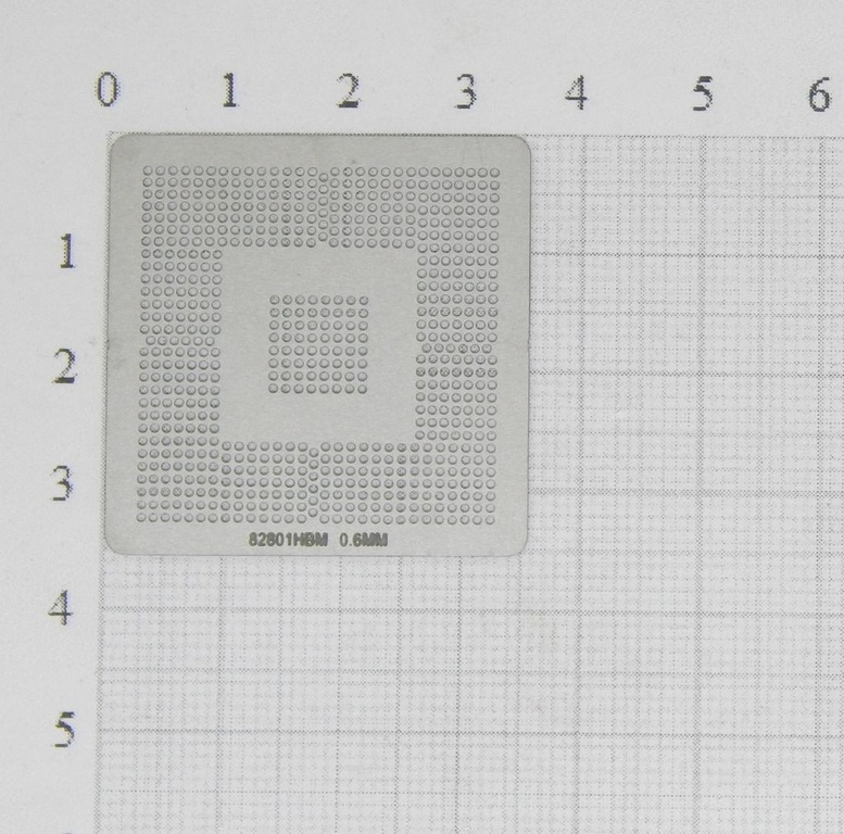 Трафарет BGA для реболлинга чипов ноутбука Intel 82801HBM/82801IBM ...