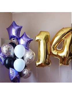 Композиция "Сиреневое золото"