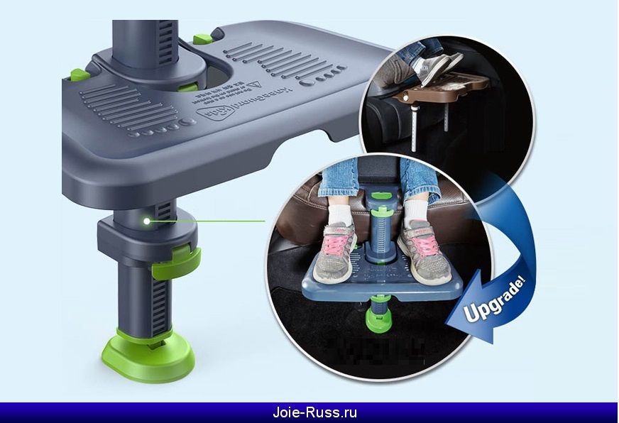 Обзор подножка для детского автокресла Knee Guard Kids 3