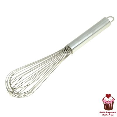 Венчик 35 см, металл (толстые струны)