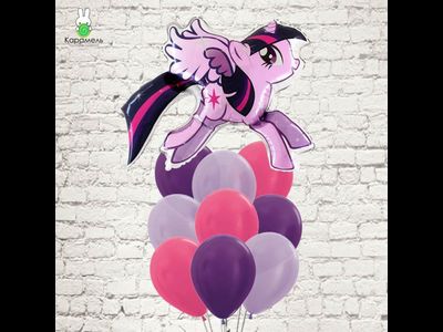 10 шаров на грузе + фигура