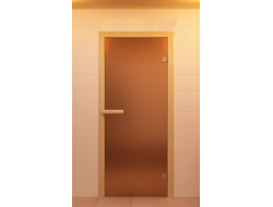 Дверь стеклянная 2000х700 (бронза/матовая,сатин,графит матовая)