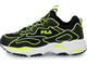Кроссовки FILA RAY TRACER NEON Черно-зеленые женские (36-41)