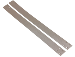 Ручки для сумки кожаные 25 см пришивные пара цвет тауп