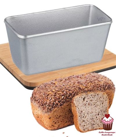 Форма для выпечки хлеба, 15х7х7 см, литой алюминий