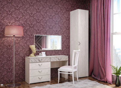 Стол туалетный Амели 12.48 Шелковый камень