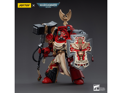 Терминатор Кровавых Ангелов (Warhammer 40k) - КОЛЛЕКЦИОННАЯ ФИГУРКА 1/18 Blood Angels Assault Terminators Brother Davinos (JT5536) - JOYTOY