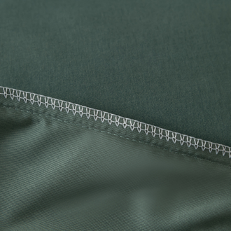 Однотонный сатин постельное белье с вышивкой цвет Серо зеленый (1.5 спальное, 2 наволочки 70х70) CH046