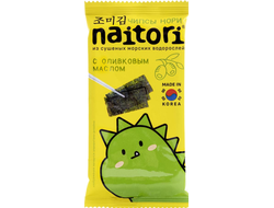 Чипсы нори с оливковым маслом, 3г (Naitori)