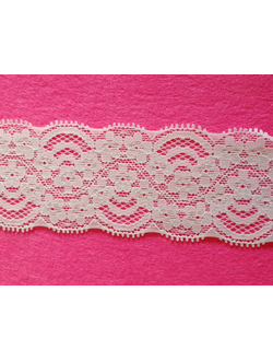 Кружевная тесьма стрейч, 48 мм, арт. Н6650