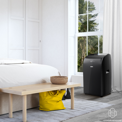 Кондиционер мобильный Zanussi Massimo Solar ZACM-09 NYK/N1 Black