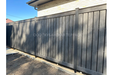 Забор из ДПК