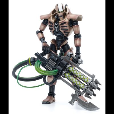 Бессмертные Некронов (Warhammer 40k) - КОЛЛЕКЦИОННАЯ ФИГУРКА 1/18 Necrons Szarekhan Dynasty lmmortal with Gauss Blaster (JT4140) - JOYTOY