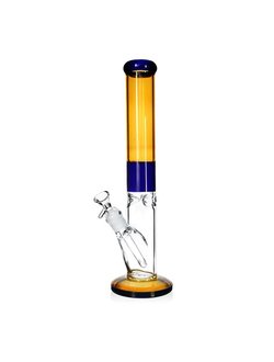 Бонг стеклянный Color Tube ICE 38см