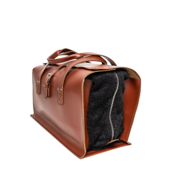 Кожаная дорожная сумка Gavardo Premium red (арт. 
4043-53)