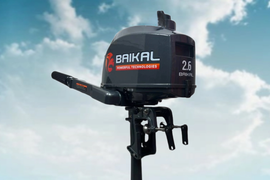 Обкатка лодочного мотора + ТО 1