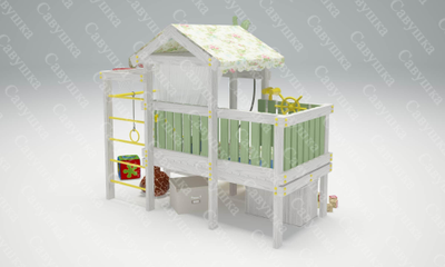 ИГРОВОЙ КОМПЛЕКС - КРОВАТЬ САВУШКА BABY - 3