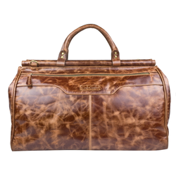 Кожаный саквояж Otranto Premium cognac (арт. 4006-53)