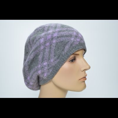 Берет Vizio SS 1420 B серый с фиолетовым