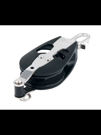 СТОПОРНЫЙ ВЕРТЛЮЖНЫЙ ОДНОШКИВНЫЙ ДВУХОБУШКОВЫЙ БЛОК ALLEN BROTHERS A2241, 5-6 ММ, 150-400 КГ, D 40