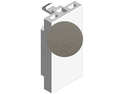 Заглушка графит, 1 модуль - Apolo 5000 - Efapel 45973 SGR