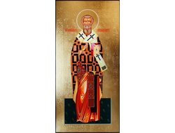 Александр Иерусалимский, священномученик, патриарх. Рукописная мерная икона.