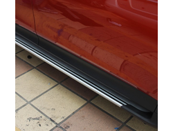 Пороги OEM на Toyota Rav4 (2013-2014)