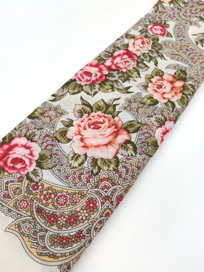 Павловопосадский платок У родного дома 1980-0